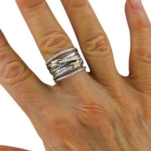 David Yurman Double Crossover Ring